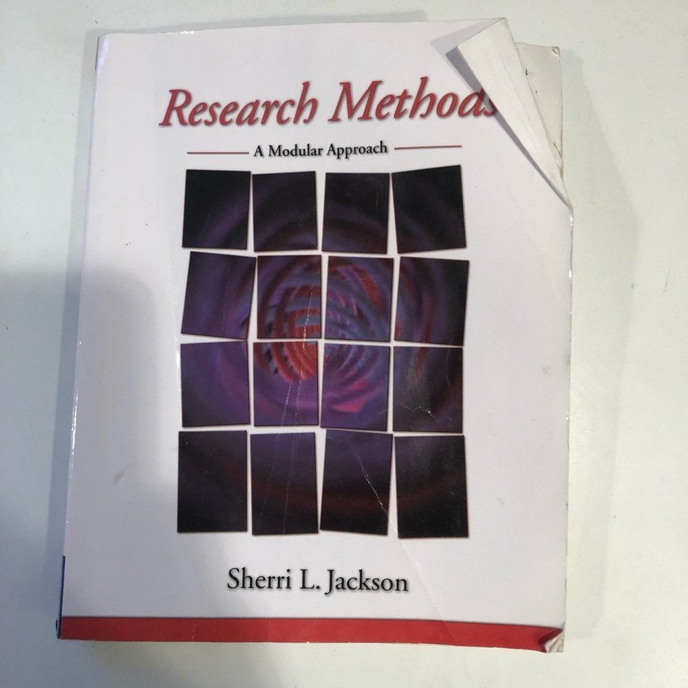 Research Methods textbook